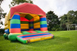 Bouncy castle with cover