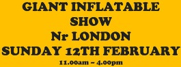 Inflatable Show - LONDON Inflatable Show - LONDON
